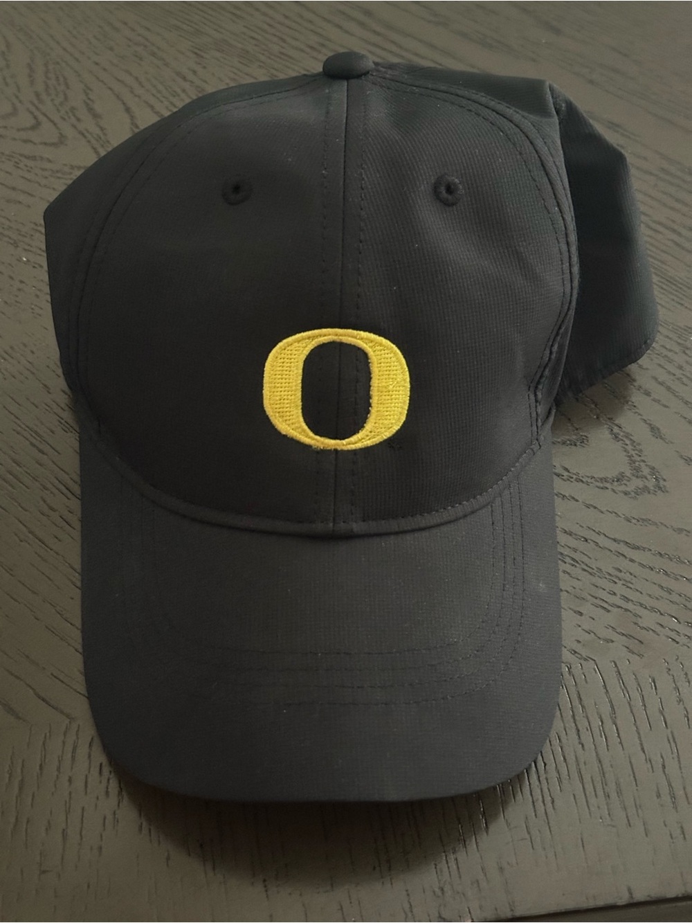 Nike Black Hat Oregon Ducks Vintage Embroidered Logo